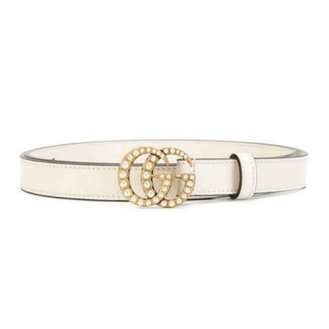 gucci large pearl gg belt|Gucci pearl belt small.